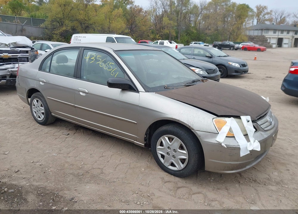 2003 HONDA CIVIC LX VIN: 1HGES16513L033148