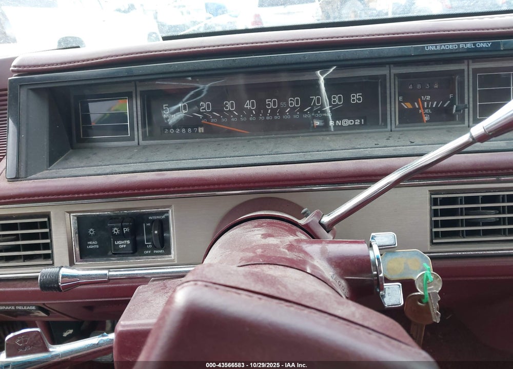 1989 OLDSMOBILE DELTA 88 VIN: 1G3HN54C3KW314036