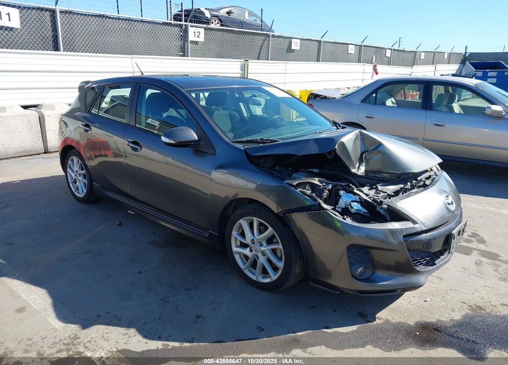 2012 MAZDA 3 S TOURING VIN: JM1BL1L62C1621616