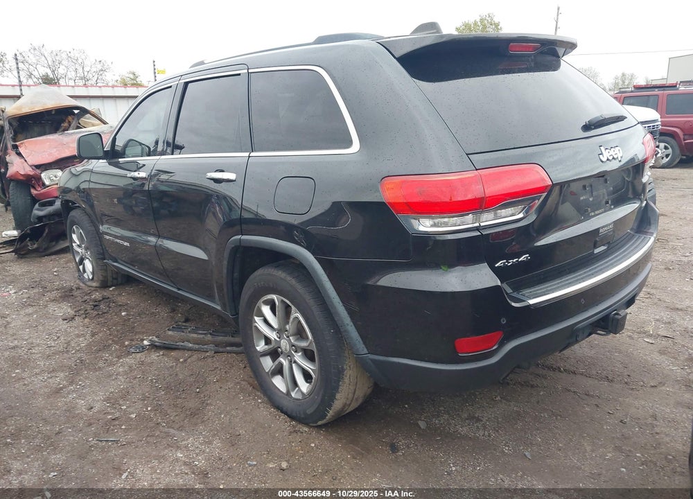 2014 JEEP GRAND CHEROKEE LIMITED VIN: 1C4RJFBG1EC336036
