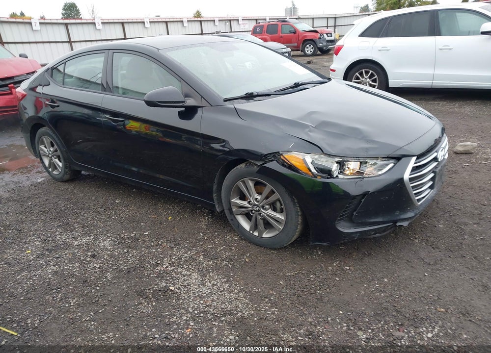 2018 HYUNDAI ELANTRA SEL VIN: 5NPD84LF7JH291389