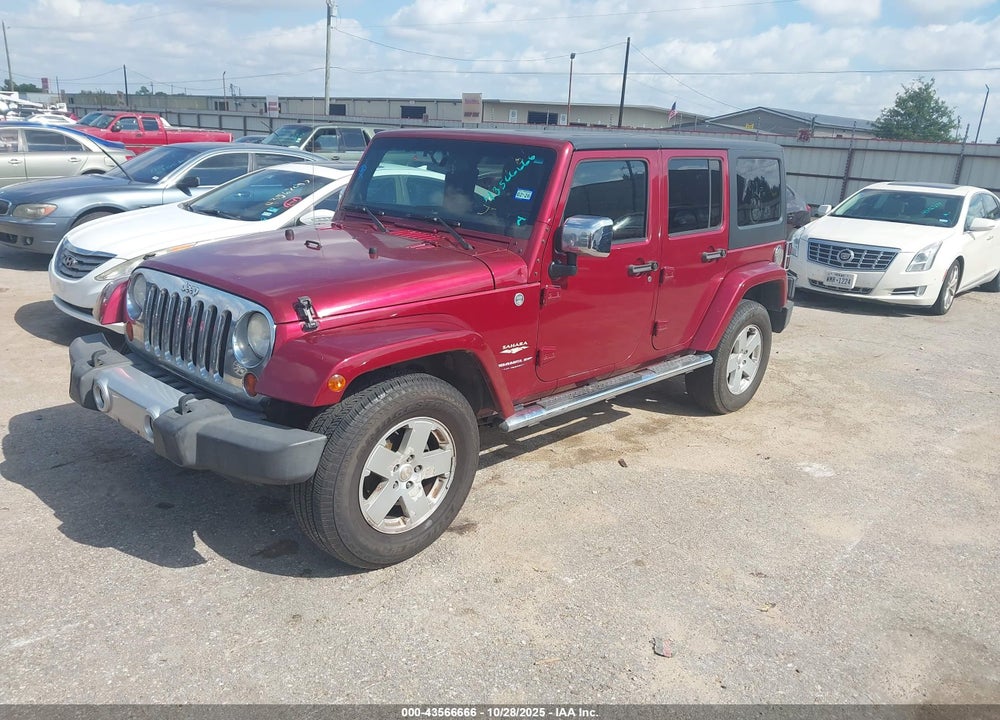 2012 JEEP WRANGLER UNLIMITED SAHARA VIN: 1C4BJWEG9CL110966