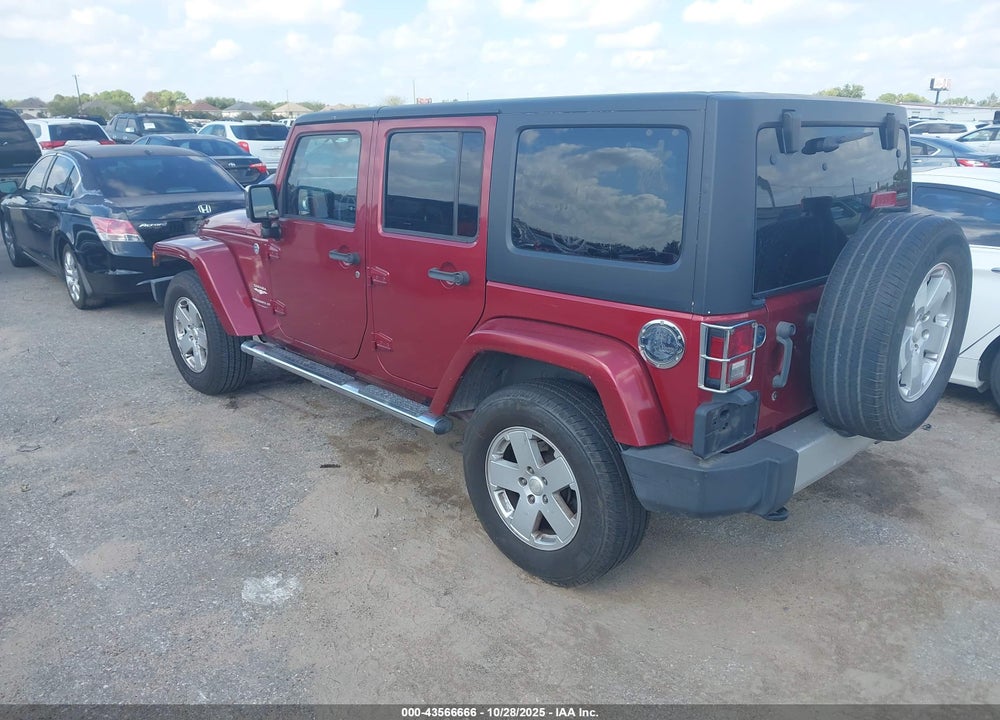 2012 JEEP WRANGLER UNLIMITED SAHARA VIN: 1C4BJWEG9CL110966