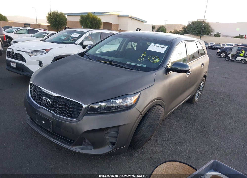 2020 KIA SORENTO 3.3L LX VIN: 5XYPG4A53LG619833