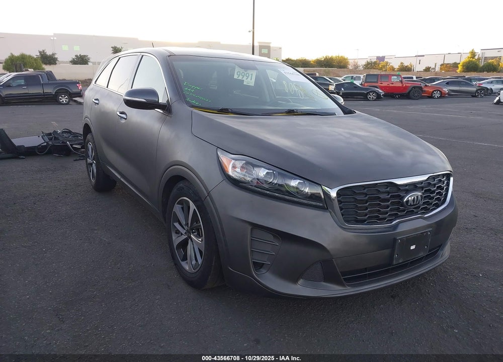 2020 KIA SORENTO 3.3L LX VIN: 5XYPG4A53LG619833