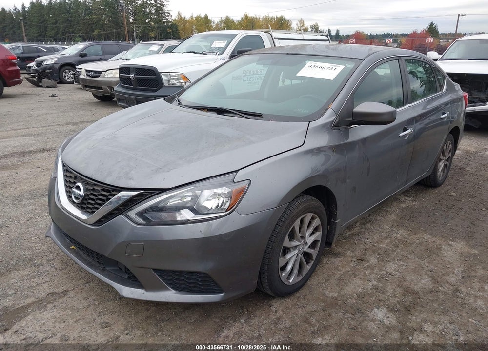 2019 NISSAN SENTRA SV VIN: 3N1AB7AP3KL605562