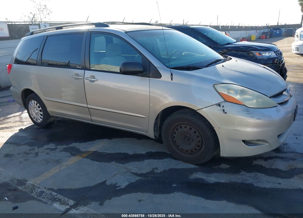 2007 TOYOTA SIENNA LE VIN: 5TDZK23C47S008287