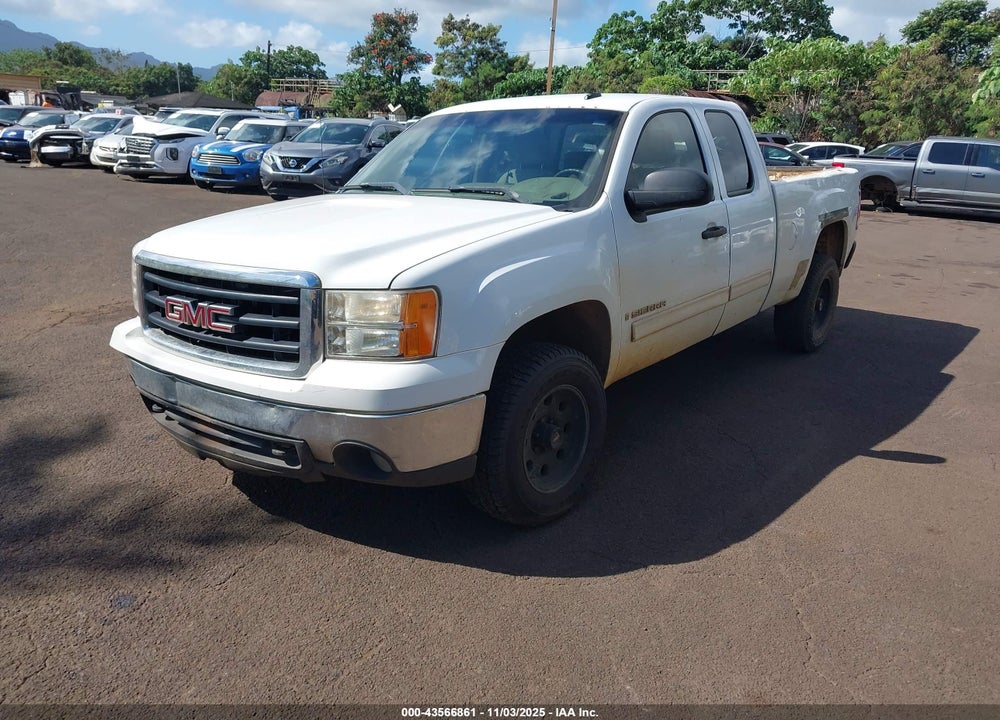 2008 GMC SIERRA 1500 SLE1 VIN: 2GTEK19J781133940