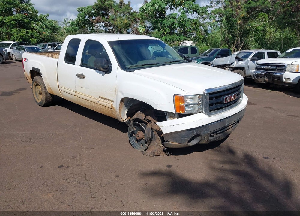 2008 GMC SIERRA 1500 SLE1 VIN: 2GTEK19J781133940