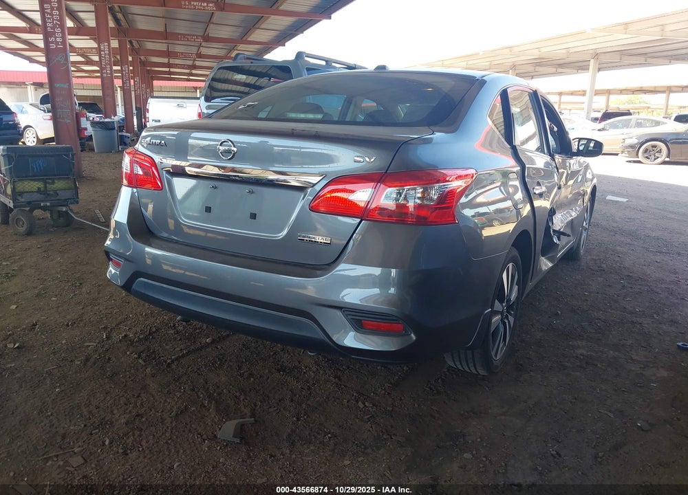 2019 NISSAN SENTRA VIN: 3N1AB7AP0KY236422