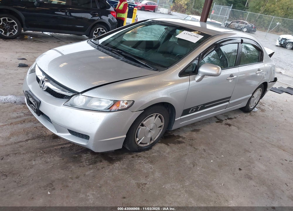 2009 HONDA CIVIC HYBRID VIN: JHMFA36289S011250