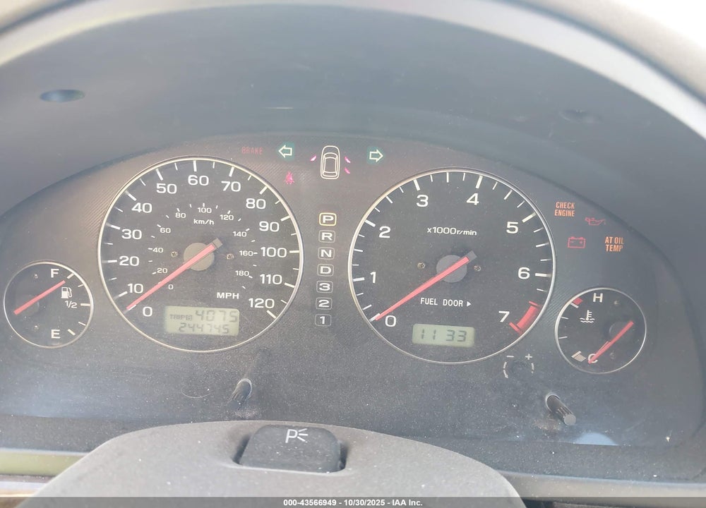2004 SUBARU OUTBACK VIN: 4S3BH806347644464