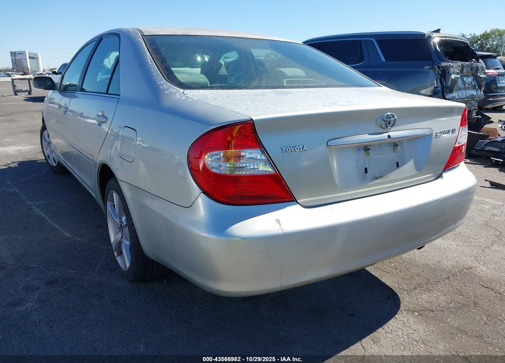 2003 TOYOTA CAMRY LE VIN: 4T1BE32KX3U766630