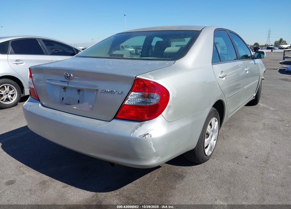 2003 TOYOTA CAMRY LE VIN: 4T1BE32KX3U766630
