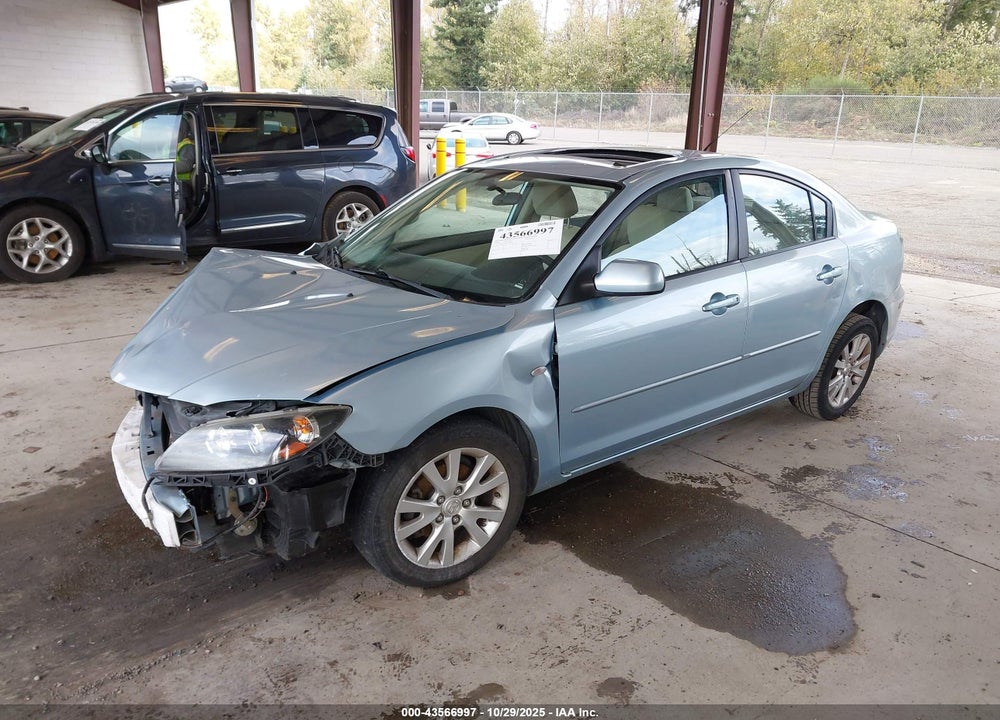 2008 MAZDA 3 I VIN: JM1BK32FX81839892