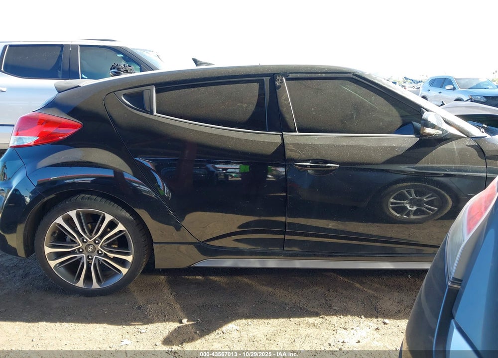 2017 HYUNDAI VELOSTER TURBO VIN: KMHTC6AE8HU314478