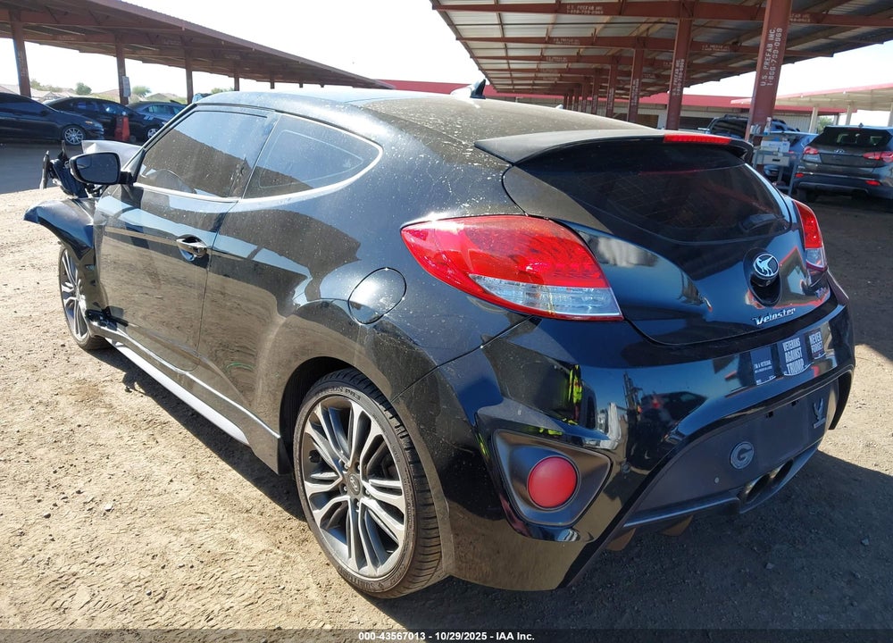 2017 HYUNDAI VELOSTER TURBO VIN: KMHTC6AE8HU314478