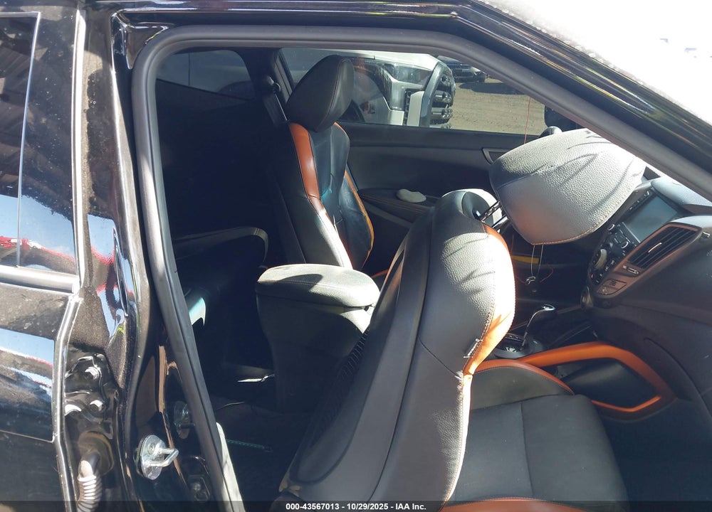 2017 HYUNDAI VELOSTER TURBO VIN: KMHTC6AE8HU314478