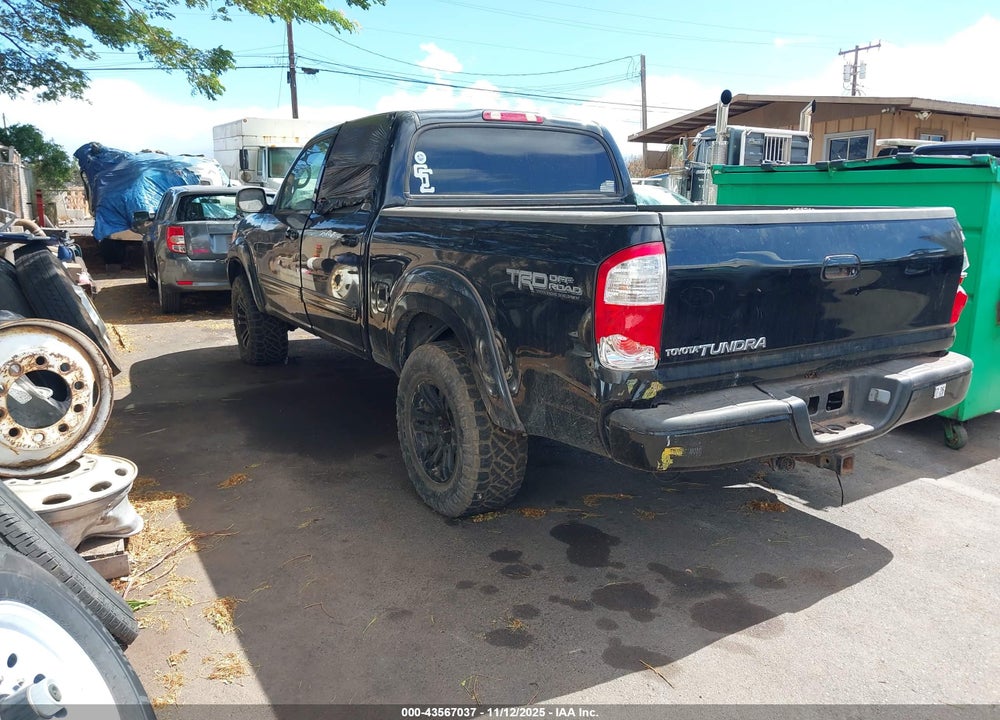 2006 TOYOTA TUNDRA VIN: 5TBET38116S540550