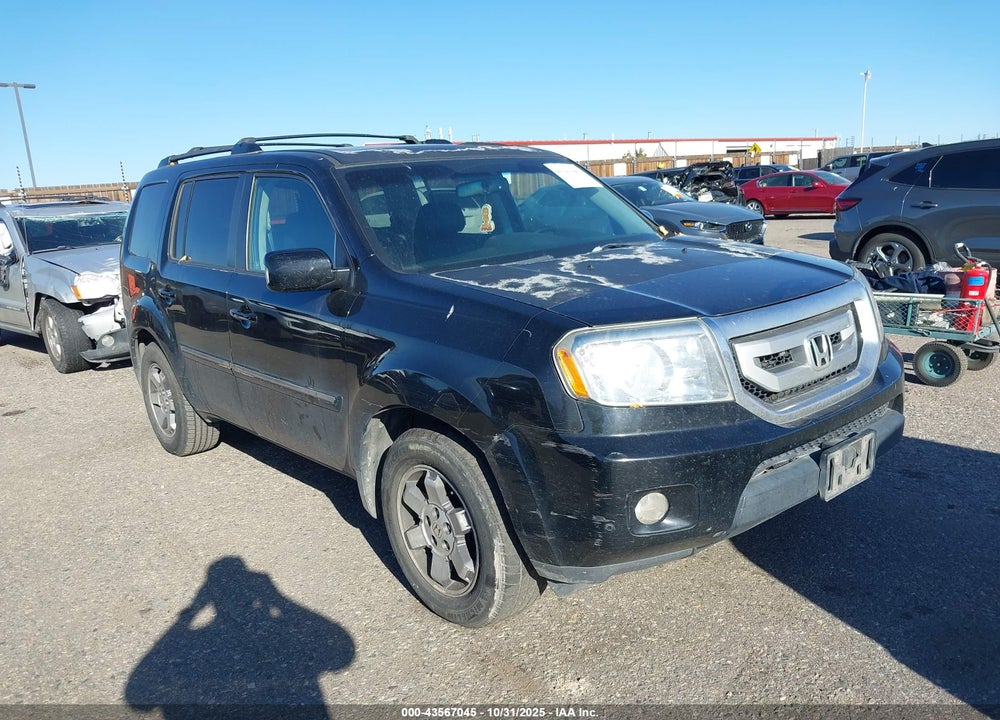2010 HONDA PILOT TOURING VIN: 5FNYF4H94AB014238