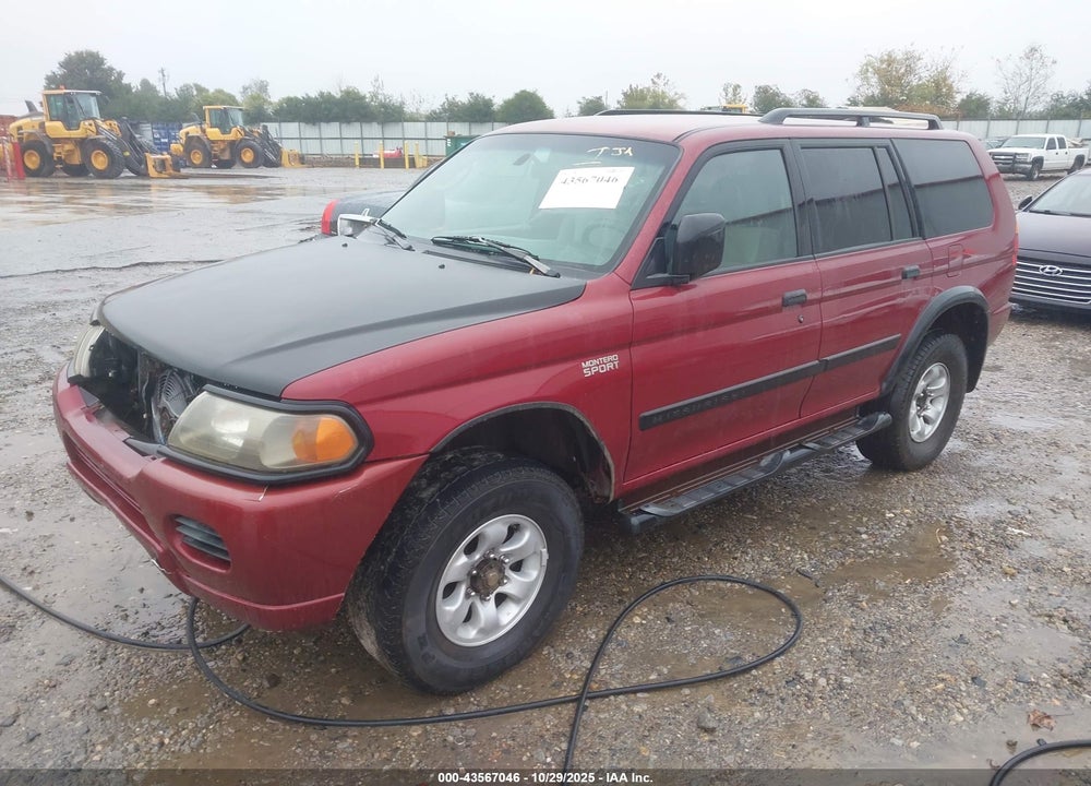 2002 MITSUBISHI MONTERO SPORT ES/LS VIN: JA4LS21H82J050742