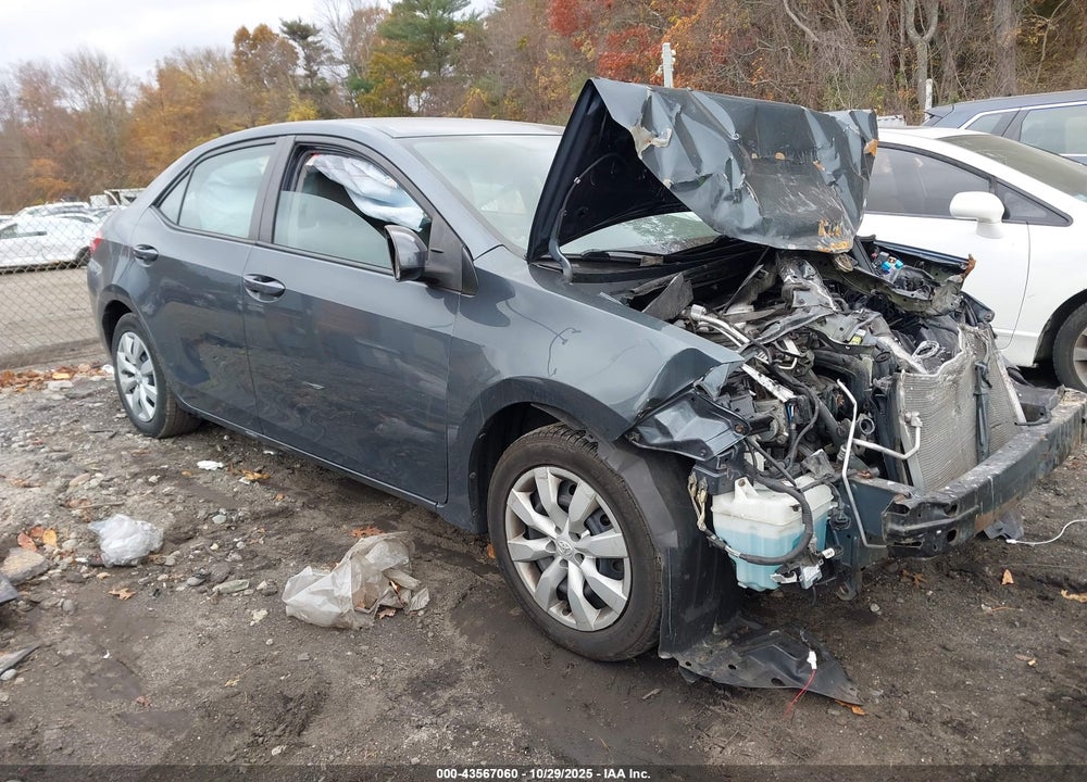 2015 TOYOTA COROLLA LE VIN: 2T1BURHE2FC446084