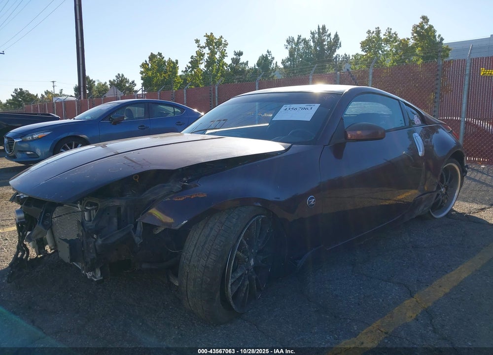 2006 NISSAN 350Z VIN: JN1AZ34D76M308361