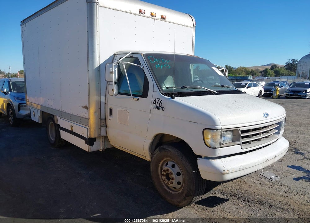 1993 FORD ECONOLINE E350 CUTAWAY VAN VIN: 1FDKE37H5PHB12002