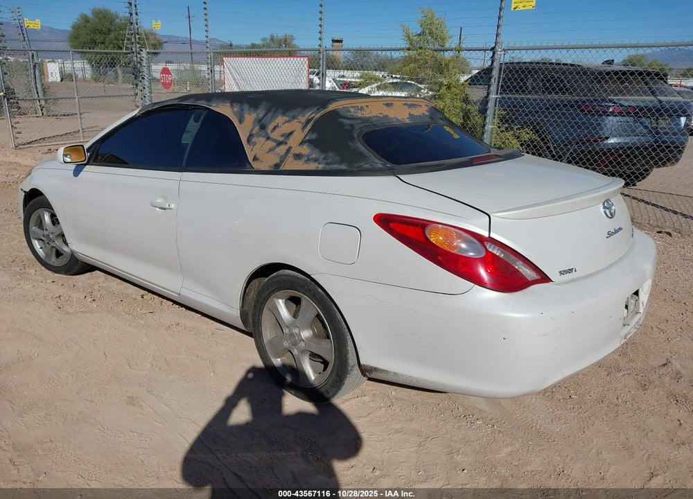2005 TOYOTA CAMRY SOLARA SLE VIN: 4T1FA38P25U052400