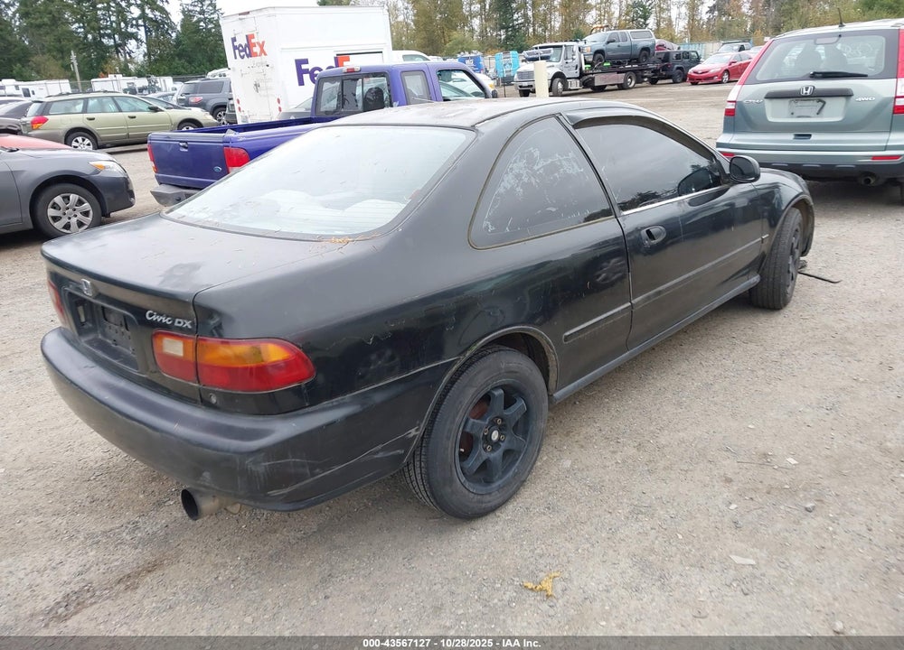 1993 HONDA CIVIC DX VIN: 2HGEJ2145PH510545