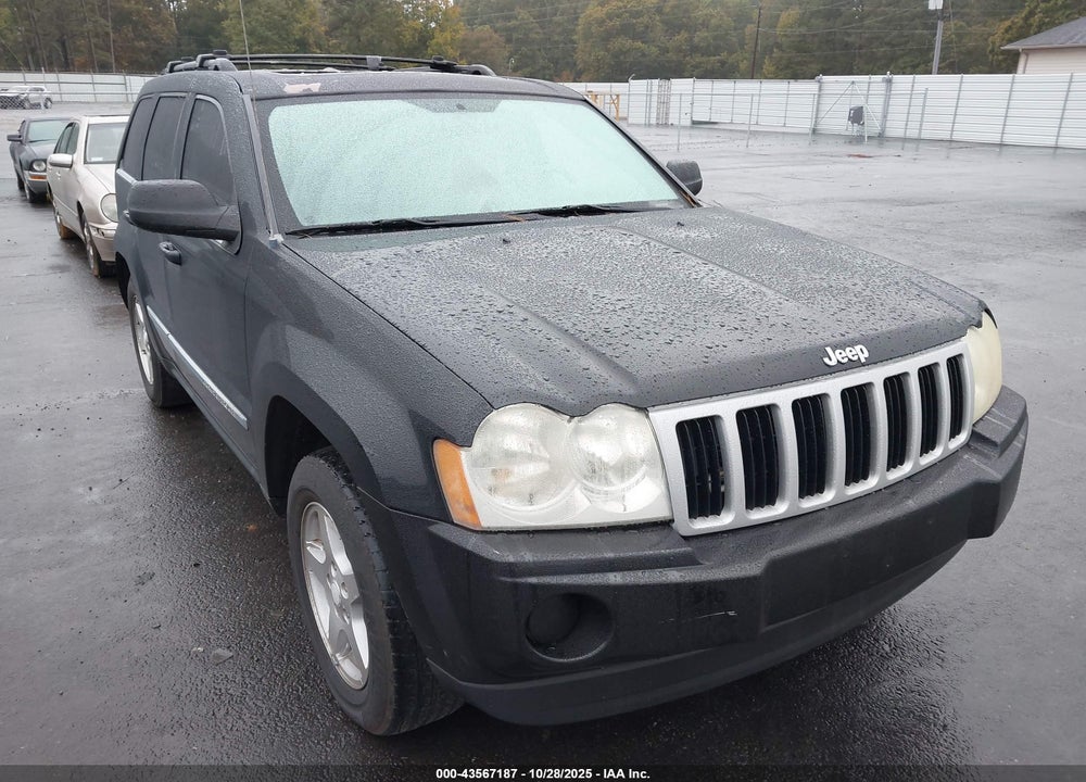 2005 JEEP GRAND CHEROKEE LIMITED VIN: 1J8HS58N95C554291