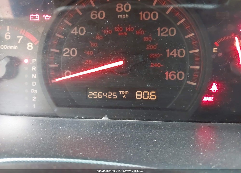 2005 HONDA ACCORD 3.0 EX VIN: 1HGCM82625A016494