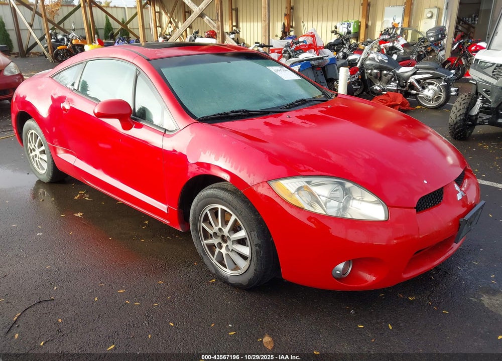 2006 MITSUBISHI ECLIPSE GT VIN: 4A3AK34T16E014602