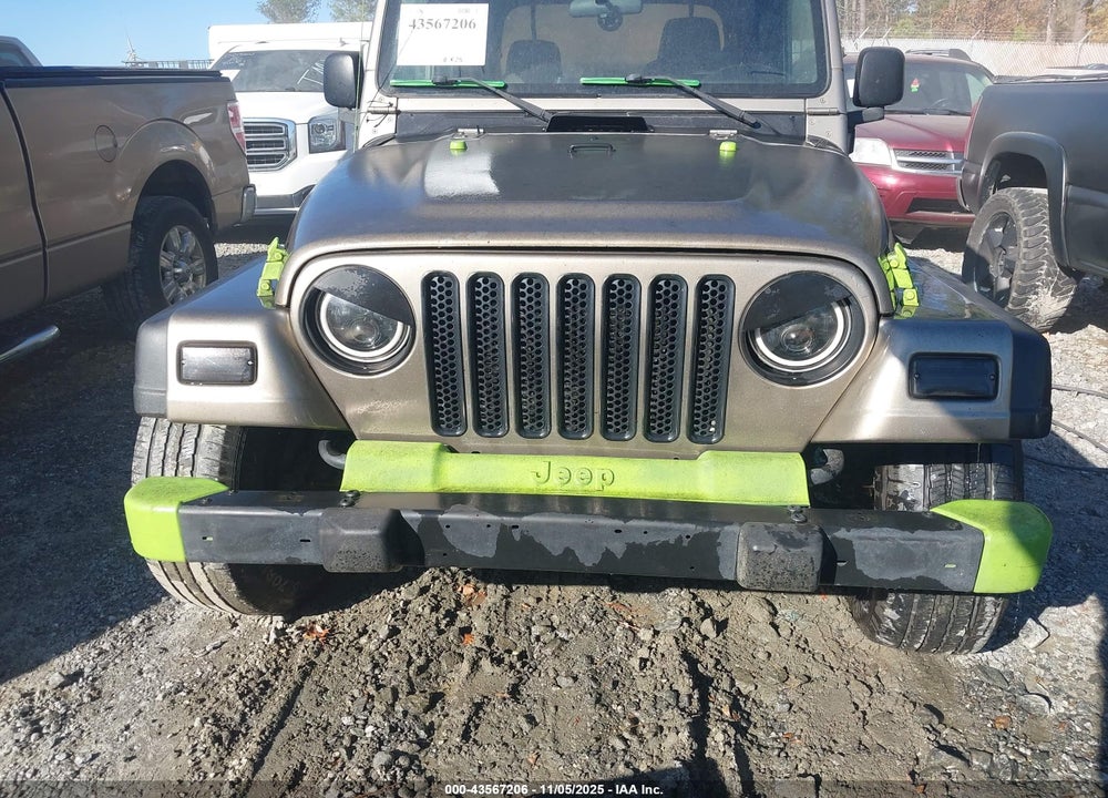 2005 JEEP WRANGLER X VIN: 1J4FA39S95P387816