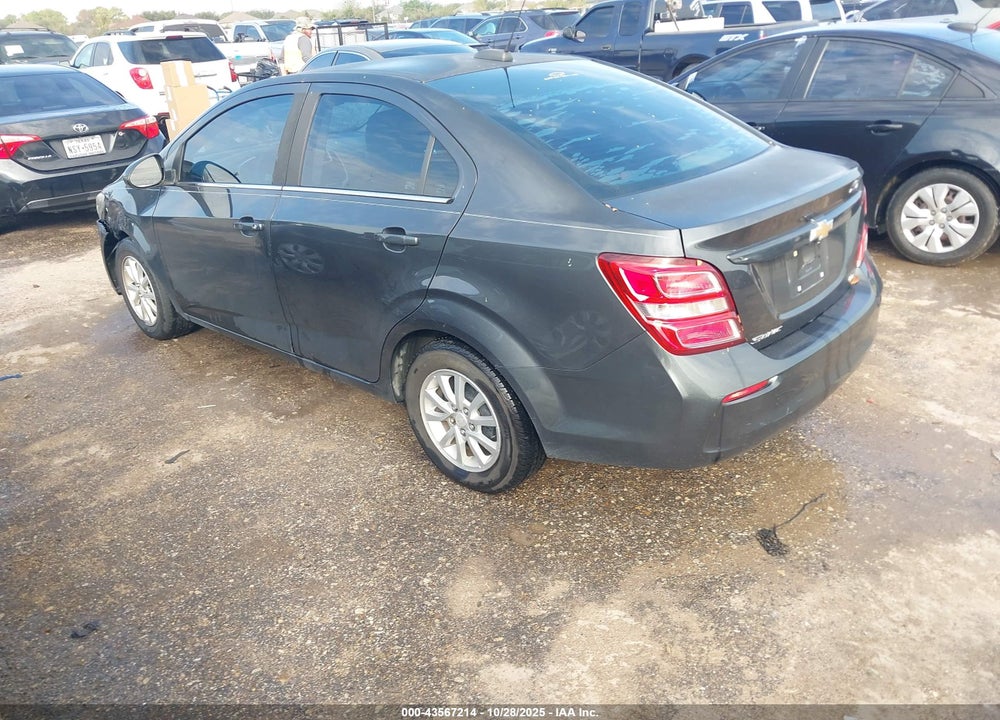 2017 CHEVROLET SONIC LT AUTO VIN: 1G1JD5SHXH4114867