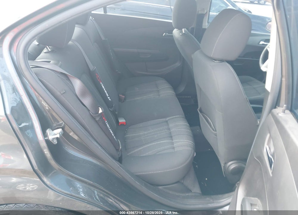 2017 CHEVROLET SONIC LT AUTO VIN: 1G1JD5SHXH4114867