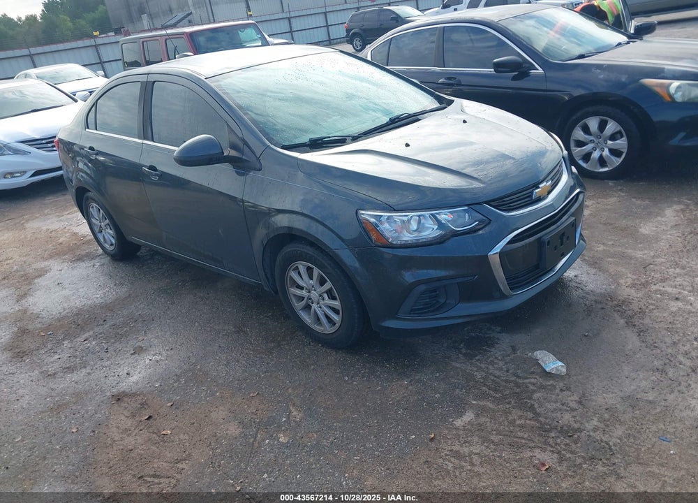 2017 CHEVROLET SONIC LT AUTO VIN: 1G1JD5SHXH4114867