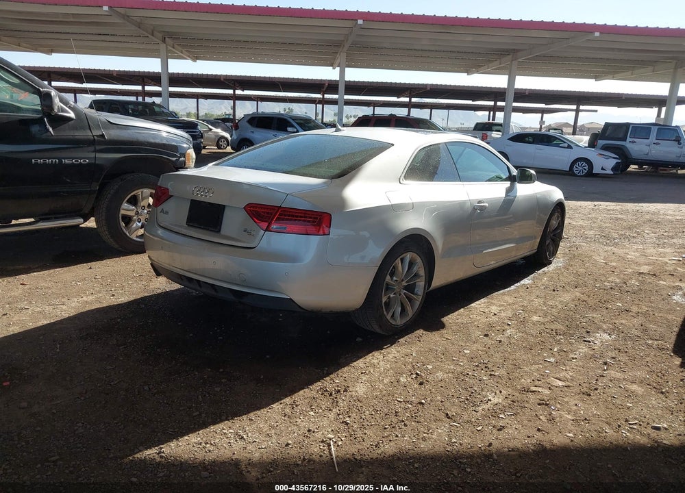 2013 AUDI A5 2.0T PREMIUM VIN: WAULFAFR3DA031280