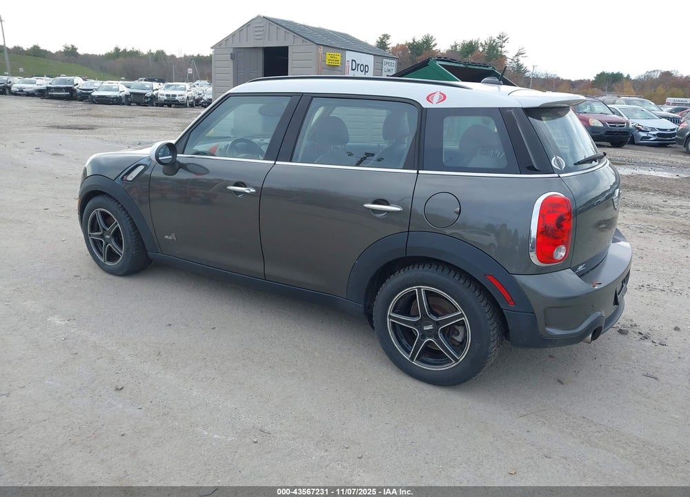 2013 MINI COUNTRYMAN COOPER S VIN: WMWZC5C5XDWM15412