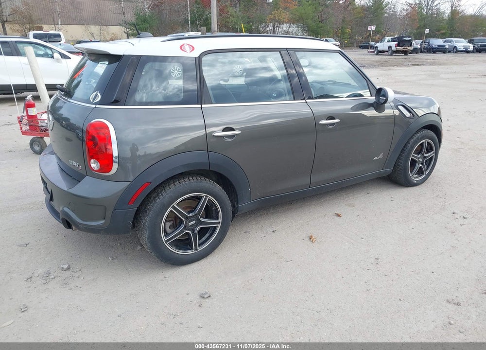 2013 MINI COUNTRYMAN COOPER S VIN: WMWZC5C5XDWM15412