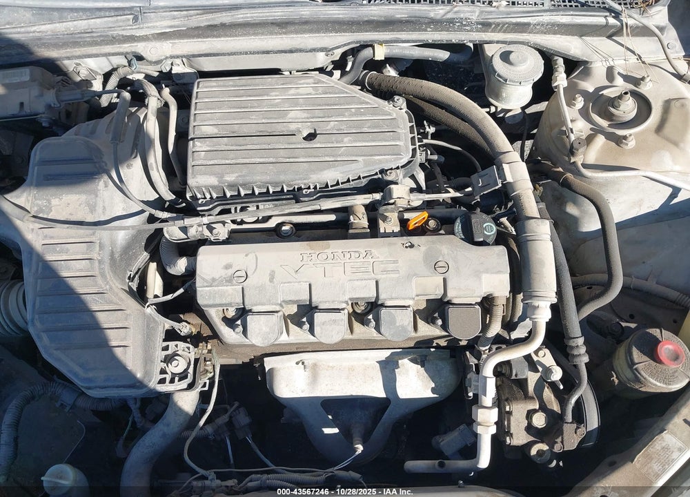 2002 HONDA CIVIC LX VIN: 1HGEM22592L024251