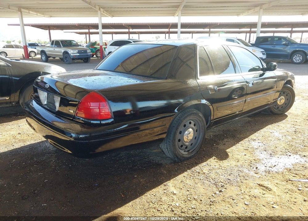 2011 FORD CROWN VICTORIA POLICE INTERCEPTOR VIN: 2FABP7BV3BX162981