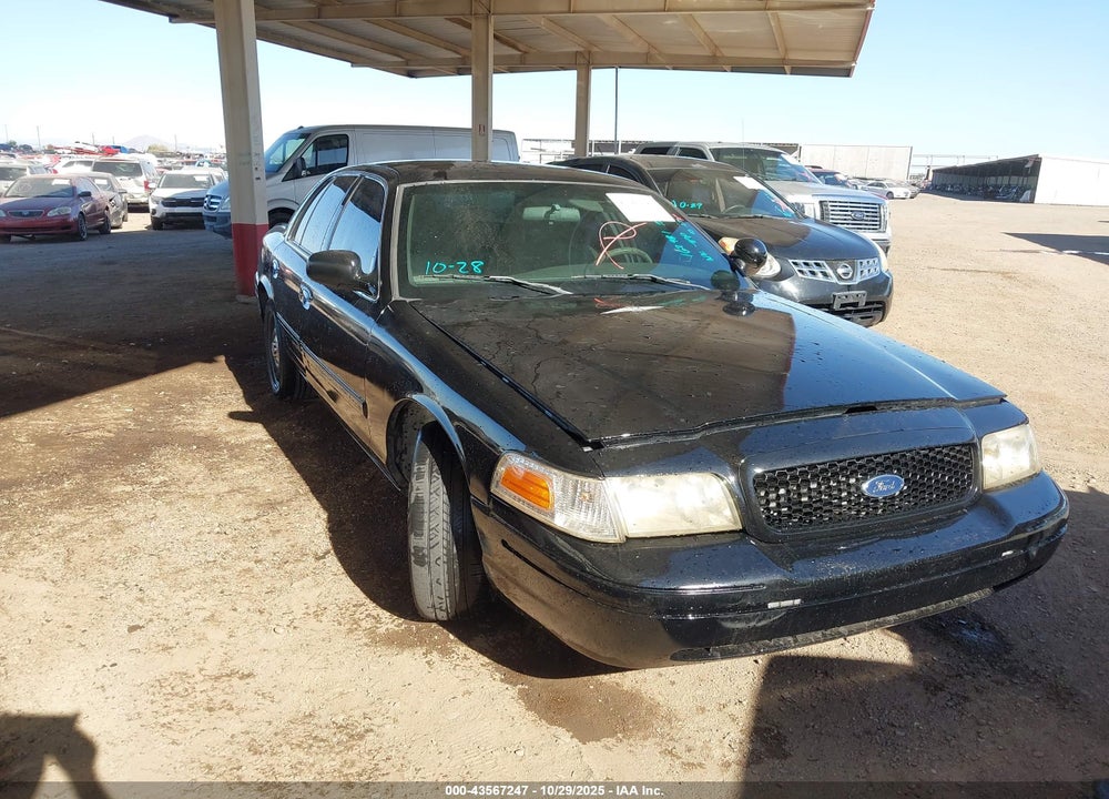 2011 FORD CROWN VICTORIA POLICE INTERCEPTOR VIN: 2FABP7BV3BX162981