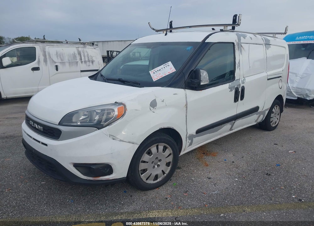 2021 RAM PROMASTER CITY TRADESMAN SLT VIN: ZFBHRFBB5M6V28181