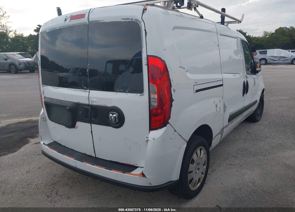 2021 RAM PROMASTER CITY TRADESMAN SLT VIN: ZFBHRFBB5M6V28181