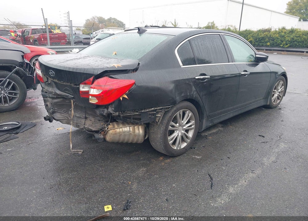 2013 HYUNDAI GENESIS 3.8 VIN: KMHGC4DD8DU253541