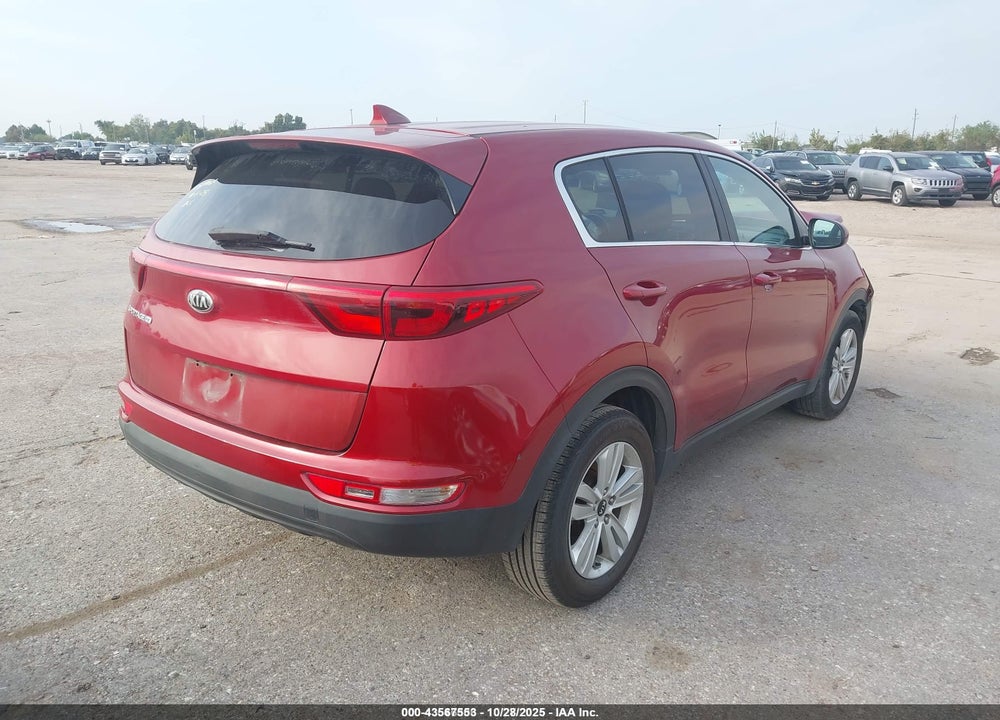 2018 KIA SPORTAGE LX VIN: KNDPM3AC6J7343868