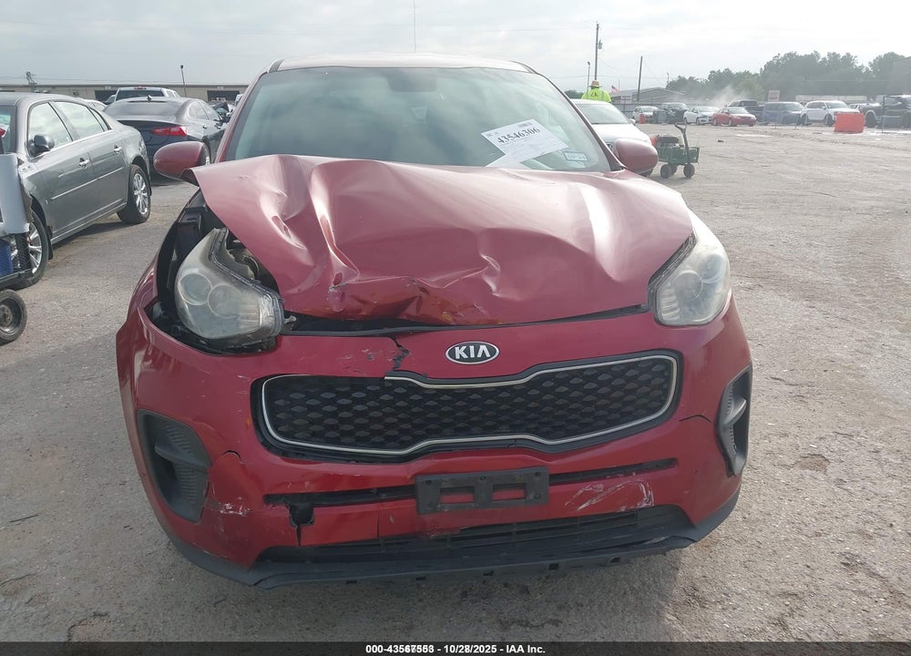 2018 KIA SPORTAGE LX VIN: KNDPM3AC6J7343868