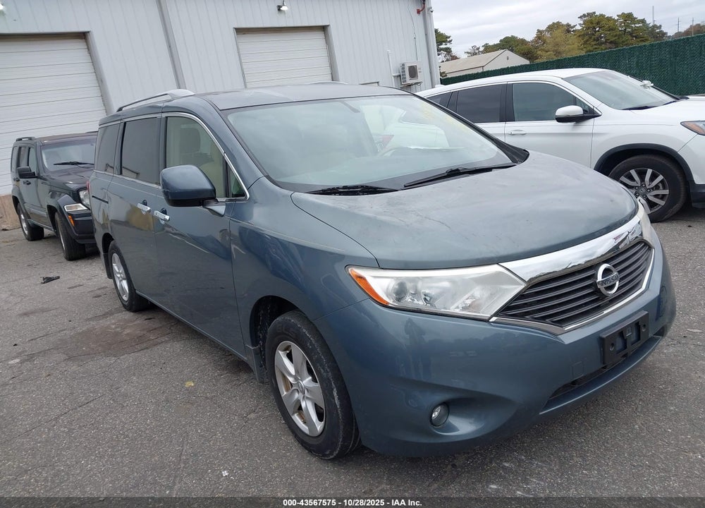 2012 NISSAN QUEST SV VIN: JN8AE2KP5C9047850