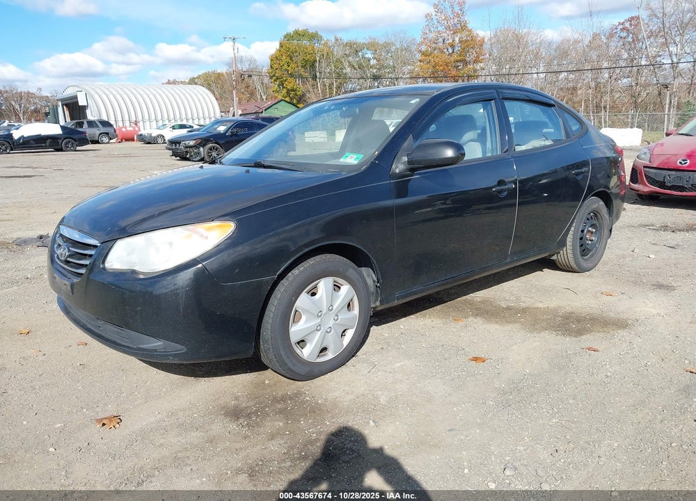 2010 HYUNDAI ELANTRA BLUE VIN: KMHDU4AD4AU094002
